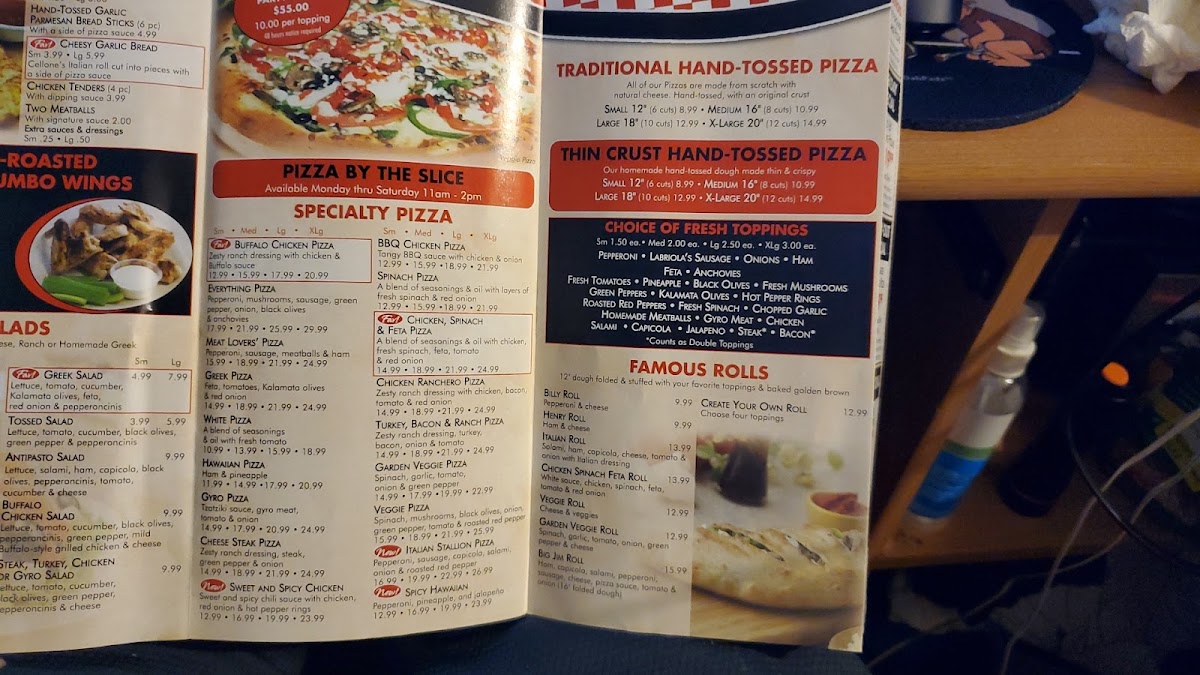 Menu The Upper Crust Pizza-2